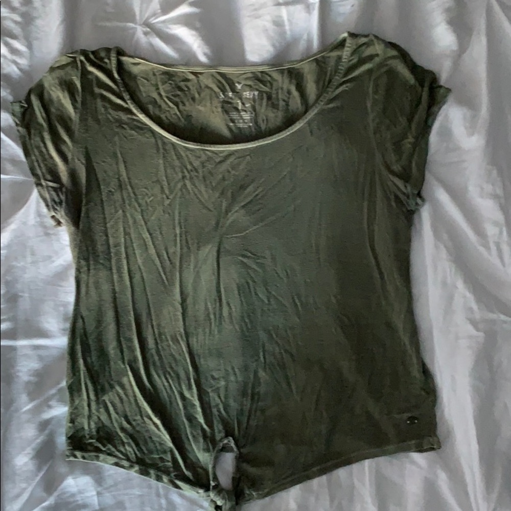 American Eagle Soft and Sexy Green TShirt